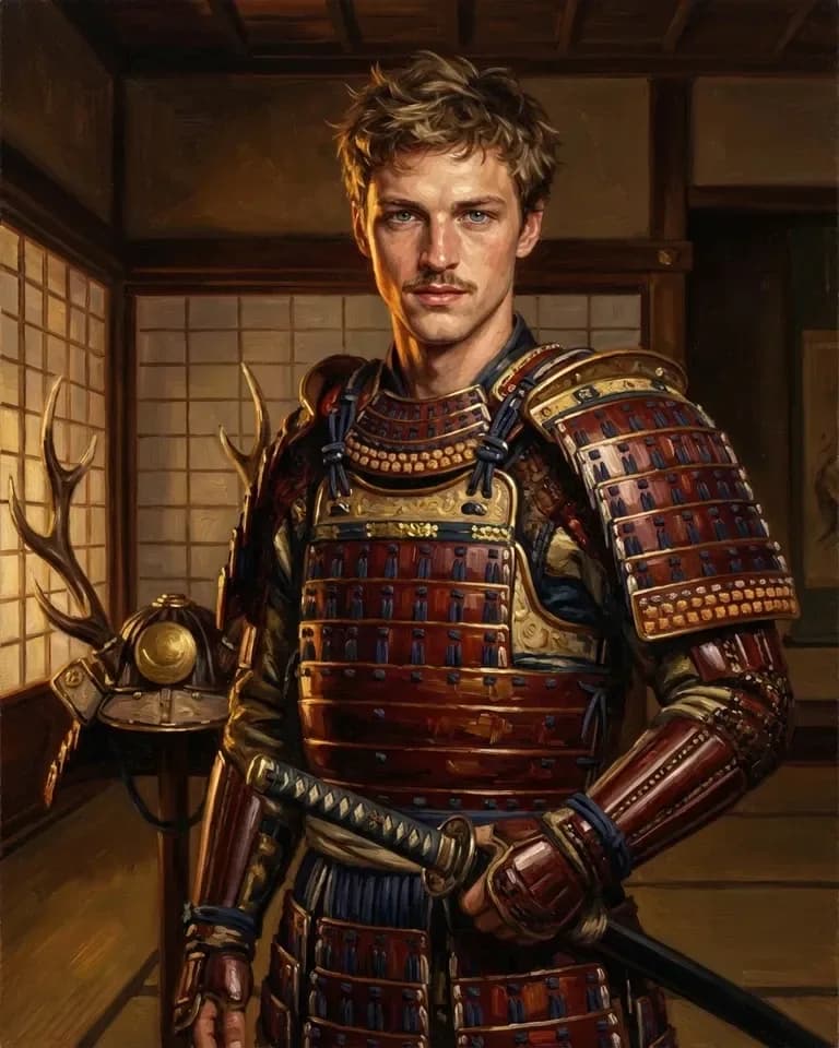 Samurai Warrior style sample