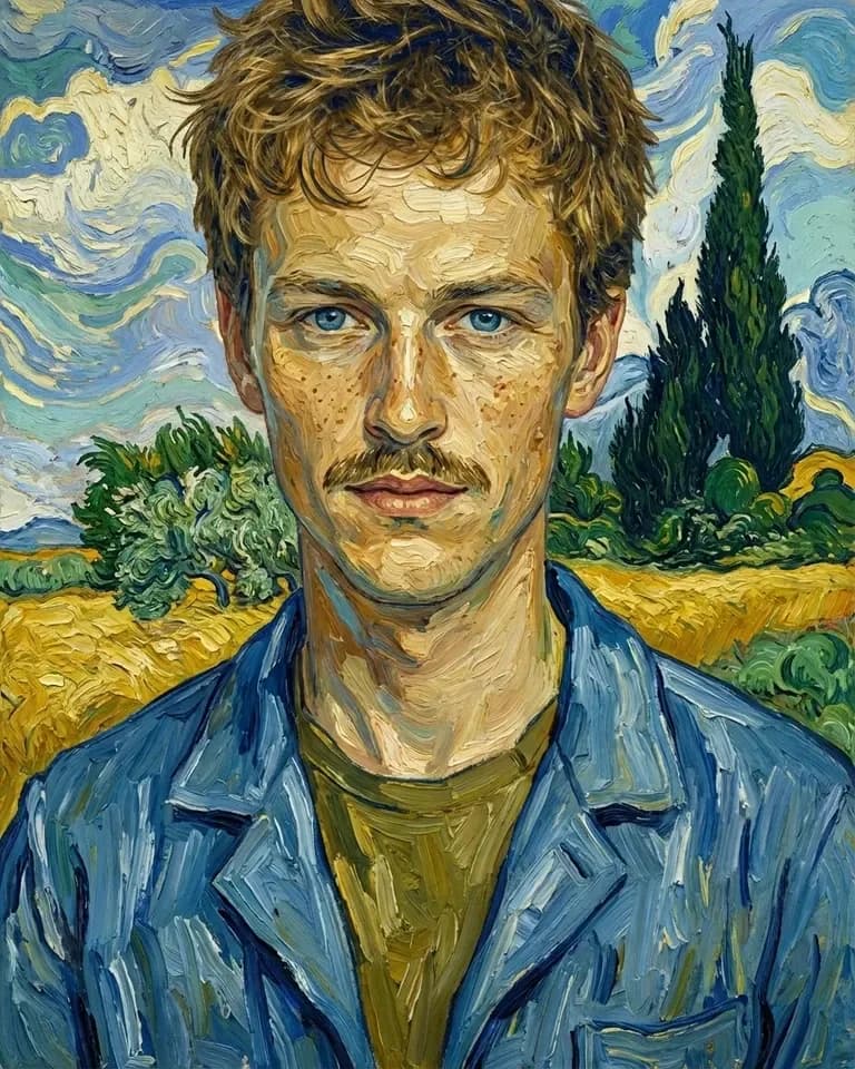 Van Gogh Style style sample