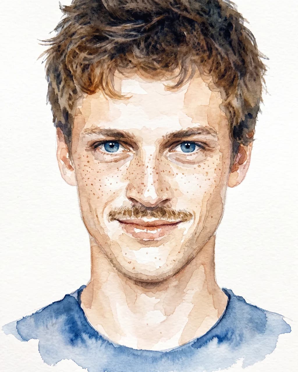 Watercolor style sample