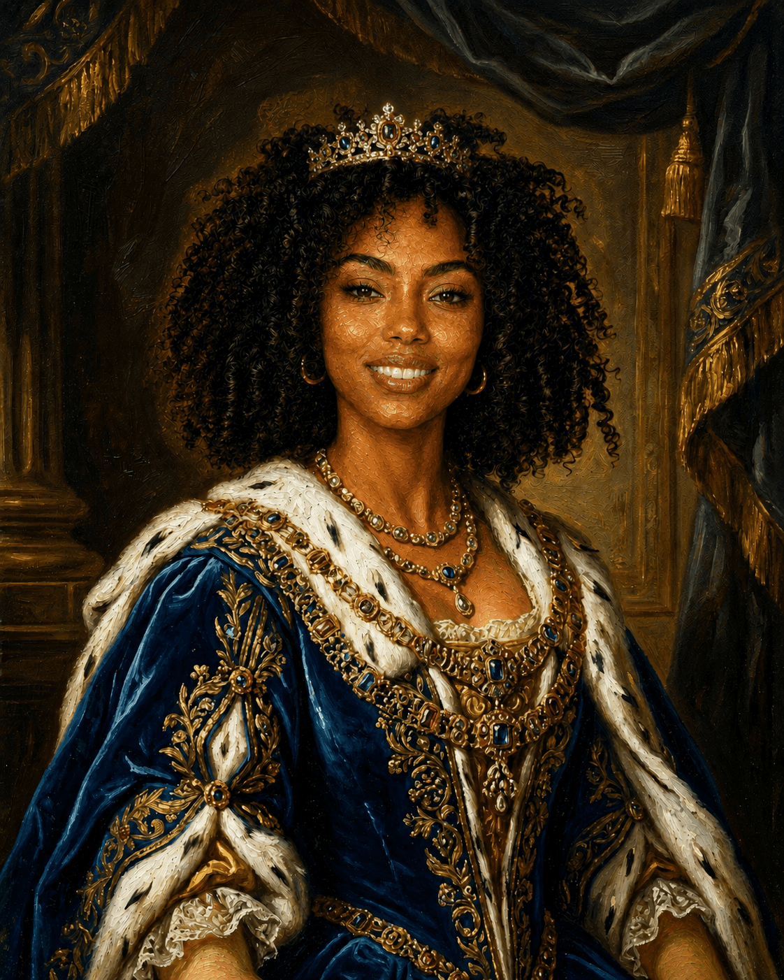 Woman Royal Queen portrait